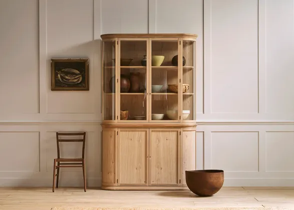Pinch Mercier-vitrine-timber Display Cabinets