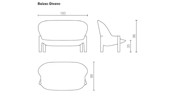 Serralunga Balzac Outdoor Sofas