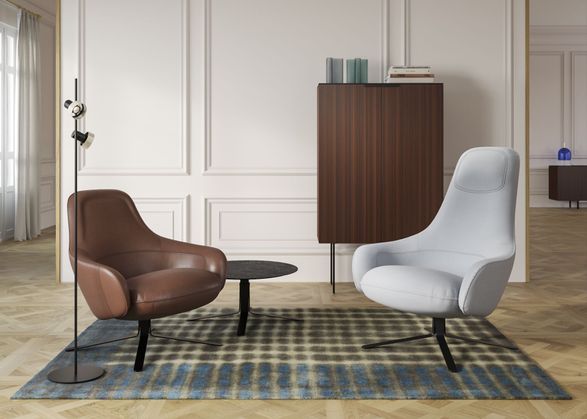 Ligne Roset Selvans Hallway Unit Hanging + Shoe Storage