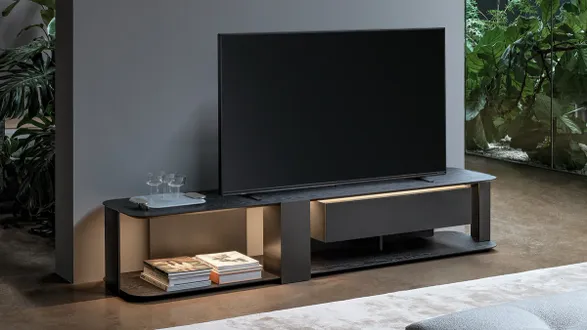 Bonaldo Paddle TV Stand, Paddle TV Stand Light