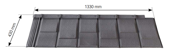 Metrotile Ishingle Roof Tiles