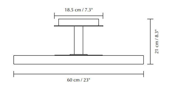 Umage Asteria Up Plus Ceiling Lamp