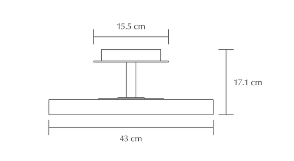 Umage Asteria Up Plus Ceiling Lamp