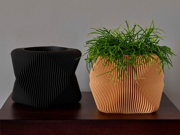 Ligne Roset Terre D'ombres Pot Cover Natural