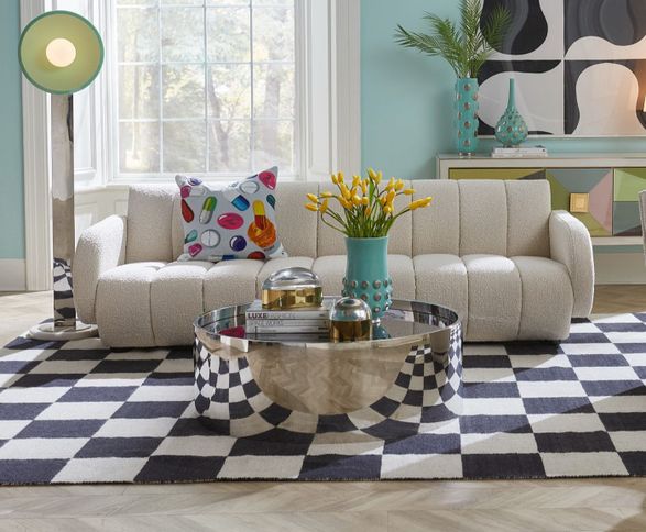 Jonathan Adler Happy Pills Beaded Cushion