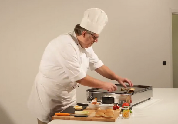 Milan Toast Contact Grill Large – S/S