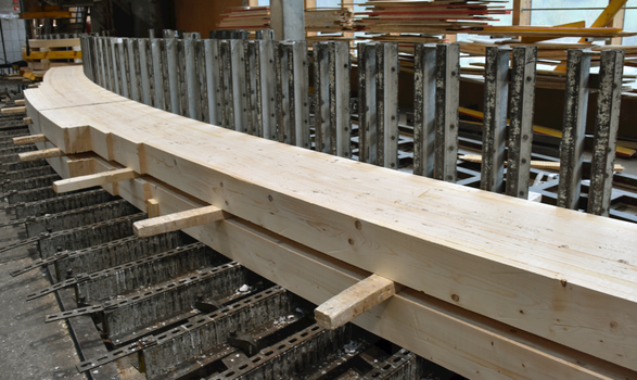 Mm-holz Engineered Glulam Beams