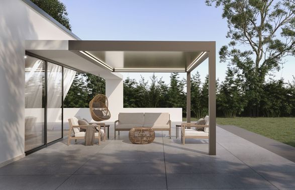 Palmiye Skyroof Fixed Bioclimatic Pergola