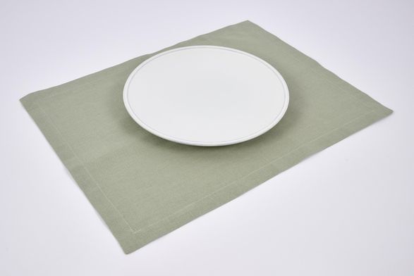 Flamant Phills, Placemat, Iceberg Green, Set Of 6