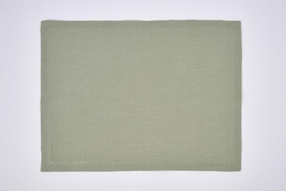 Flamant Phills, Placemat, Iceberg Green, Set Of 6