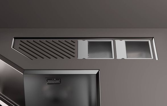 Fosterspa Diade Equipped Troughs Gun Metal Fumè