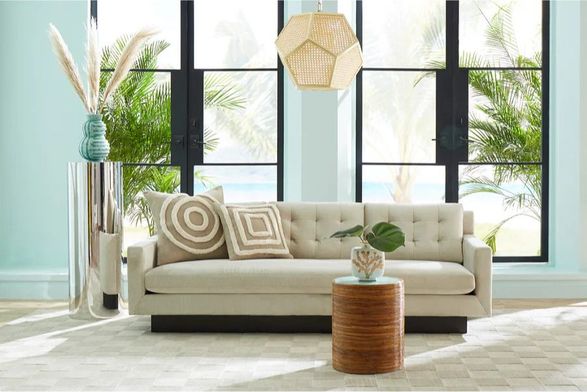 Jonathan Adler Pimlico Squares Cushion