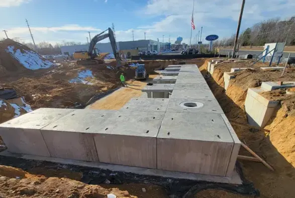Contech Urbanpond® Concrete Detention Underground Stormwater