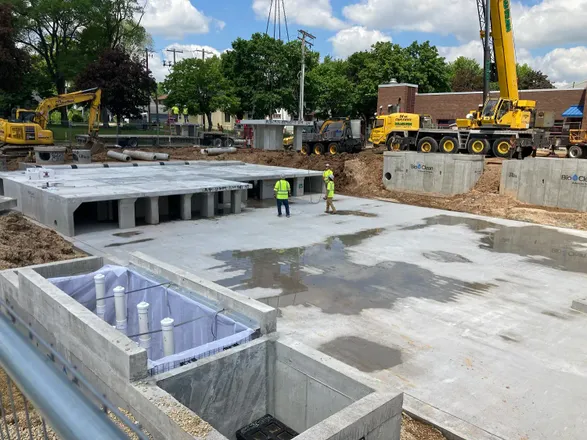Contech Urbanpond® Concrete Detention Underground Stormwater