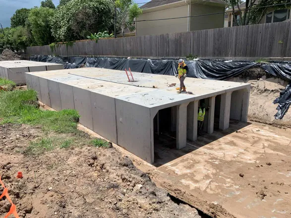 Contech Urbanpond® Concrete Detention Underground Stormwater