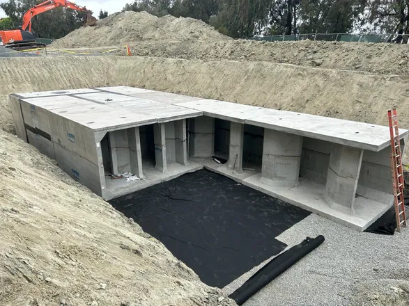 Contech Urbanpond® Concrete Detention Underground Stormwater