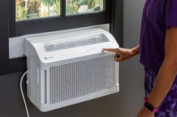 Geappliances GE Profile ClearView™ 6,100 BTU Smart Ultra Quiet Window Air Conditioner