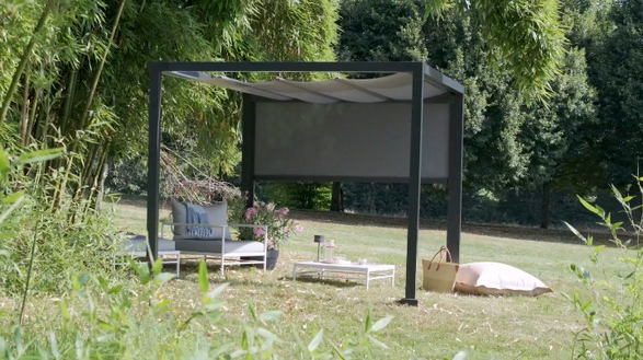 Serge Ferrari Soltis Veozip Color Pergola