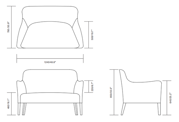 Pinch Pendel Sofa