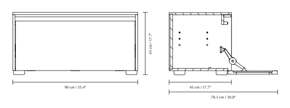 Umage Hideaway Storage Bench