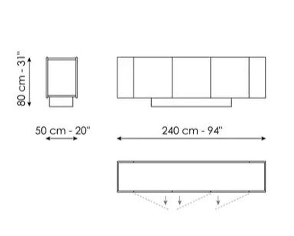 Bonaldo Spy Sideboard