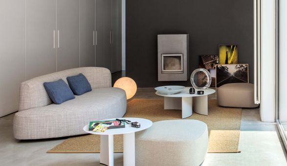 Flou Pierre Pouf