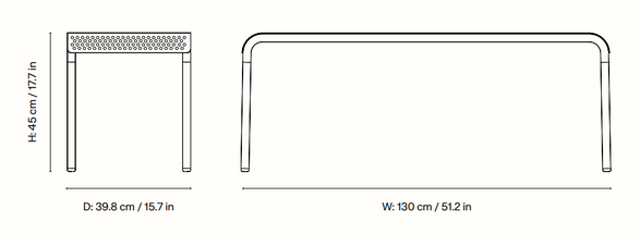 Fermliving Dapple Bench