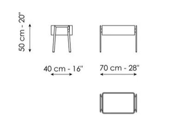 Bonaldo Partout Bedside Table