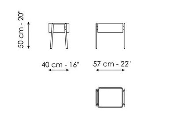 Bonaldo Partout Bedside Table