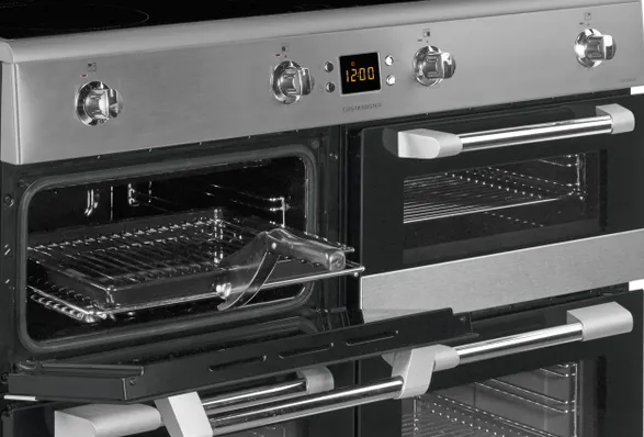 Leisure 100cm Induction Range Cooker with Three Ovens