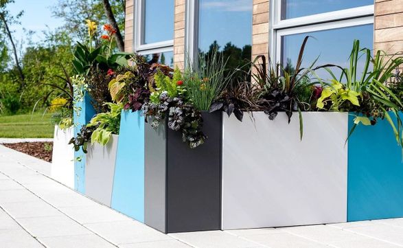Loll Designs Tessellate Rectangle Planter