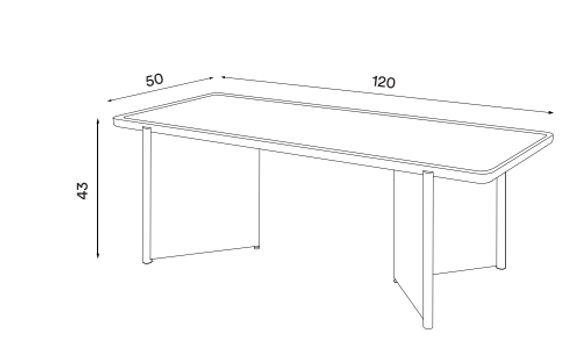 Northern Cling Coffee Table Rectangular