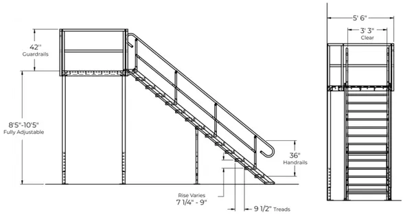 Upsideinnovations Omni Step Portable Stairs