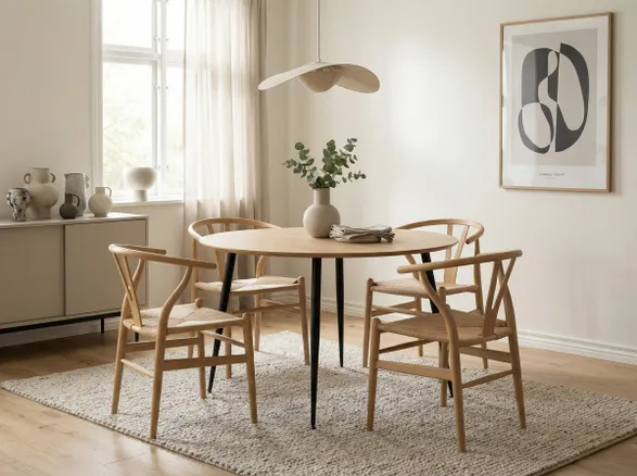 Radis Round Dining Table Man