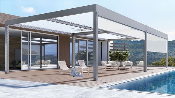 Alumil Smartia Pg160p Santorini Bioclimatic Pergola