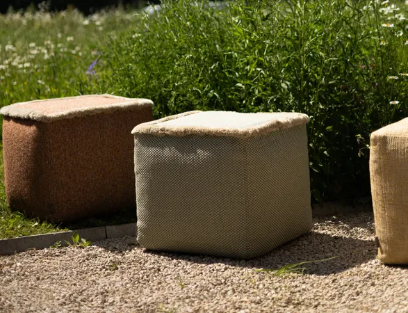 vincent sheppard Omar pouffe with fringe