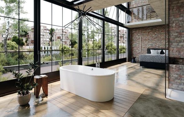 Kaldewei Classic Duo Oval Freestanding Mod.111-7 Bathtub