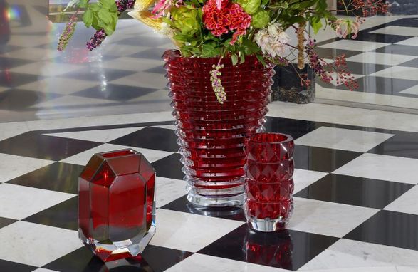 Baccarat Eye Oval Vase S