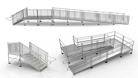 EZ Access Pathway® Hd Code Compliant Modular Platforms
