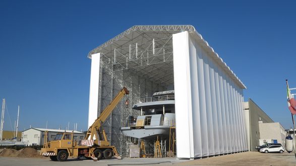 Pilosio Building Roofs Temporary Aluminium Roofs