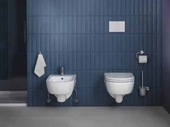 Duravit D-Code Wall-mounted Bidet