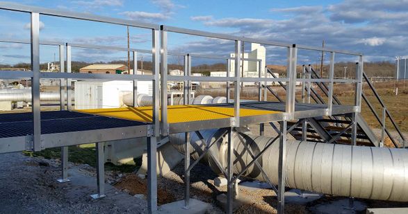 Upside Innovations HVAC Access Stairs
