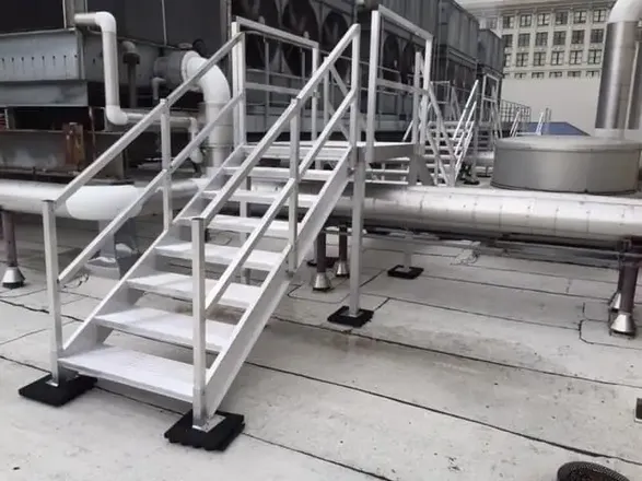 Upside Innovations HVAC Access Stairs