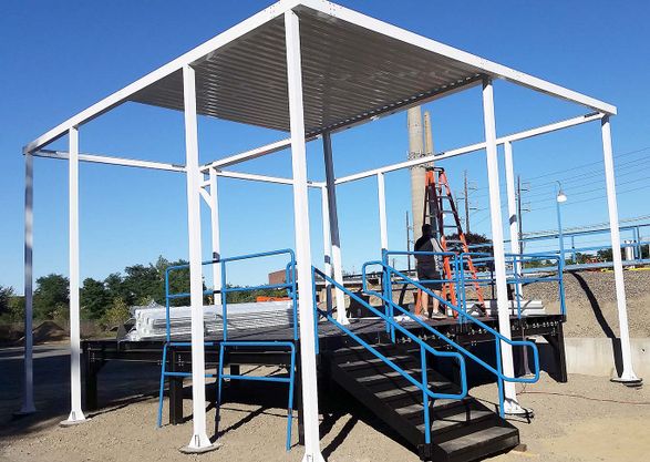 Upside Innovations HVAC Access Stairs