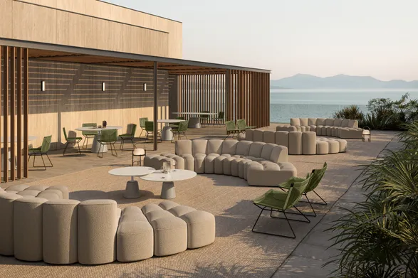 Mdf Italia Neil Twist Armchair Outdoor