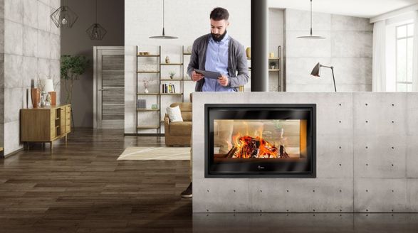 Lacunza Nickel 700 Eco Fireplace