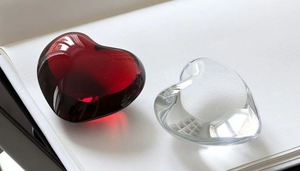 Baccarat Amor Heart Decor