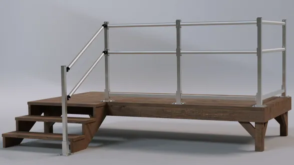 EZ Access Railway® Modular Handrail System