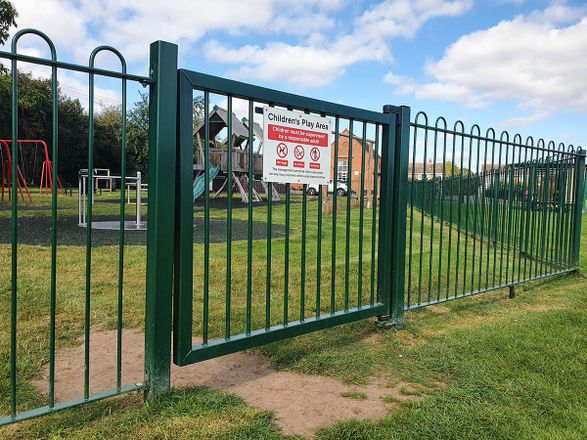 Zaun Kindergate Playground Gate