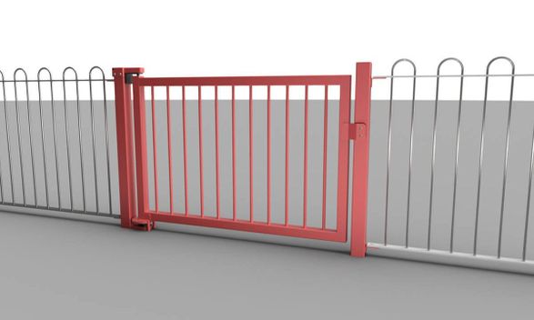Zaun Kindergate Playground Gate